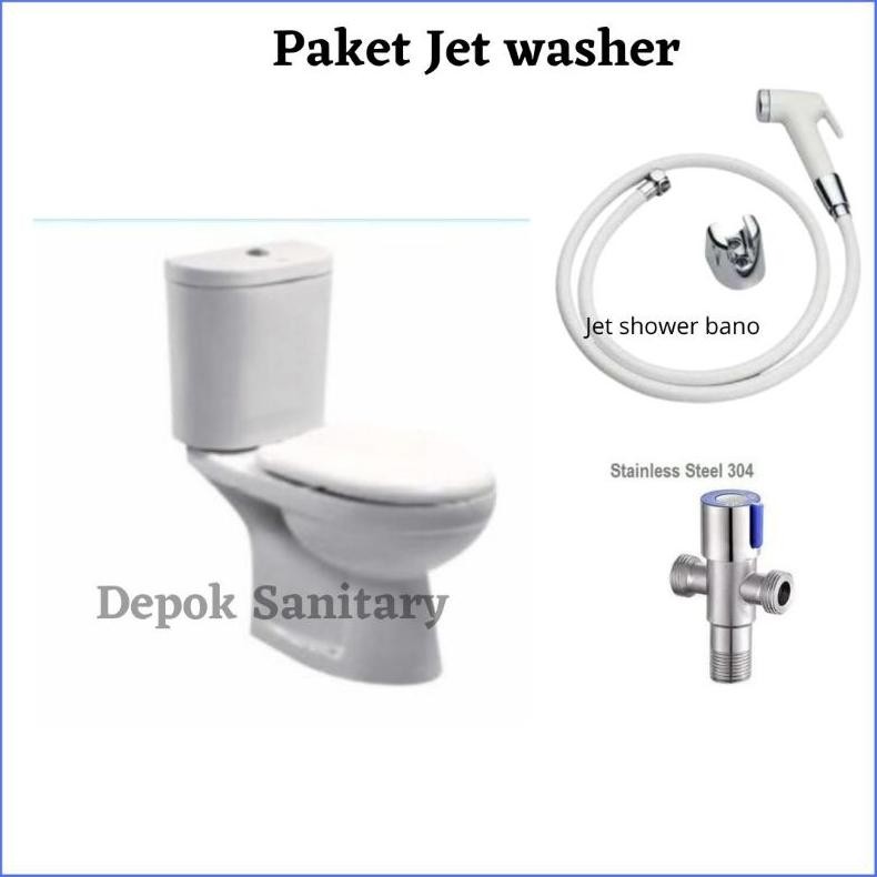 NEW CLOSET DUDUK VOLK AS 50 CM /KLOSET DUDUK AS 50CM