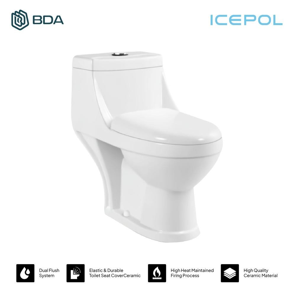 NEW Icepol Closet Duduk Kloset Duduk Toilet Duduk IC 2029