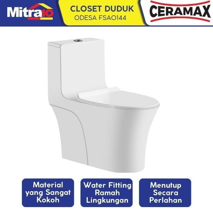NEW Ceramax Closet Satu Bagian Odesa FSA0144 Putih