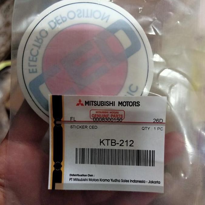 

Stiker/Sticker Ced Ktb212 Original Stiker Kertas Ced Best Quality Produck