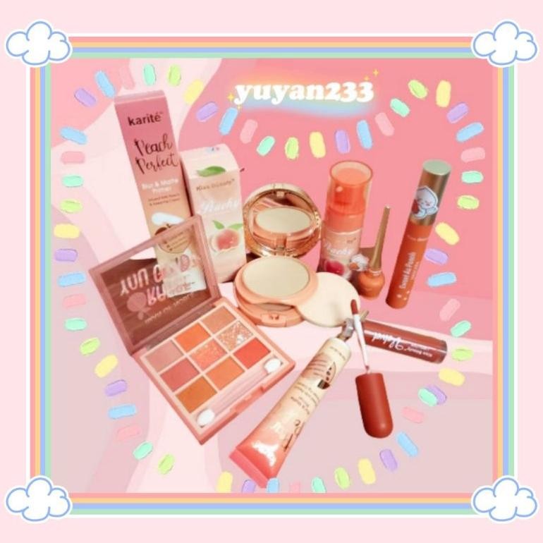 Ready PromoPaket Make Up Cantik All Skin Peach 7 In 1