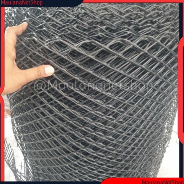 NEW Kawat Jaring Plastik Hdpe Bentuk Diamond Super Tebal 100cmx140cm