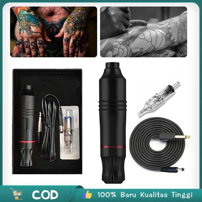 Mesin Tatto Mesin Tato Full Set Alat Tatto Rotari Mesin Tato Pen Full Set