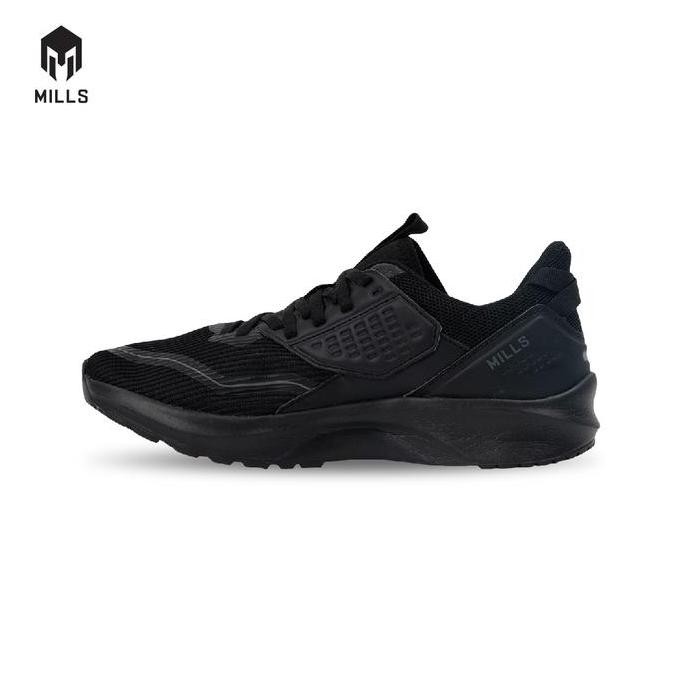 MILLS Sepatu Evander Black/Black 9700801