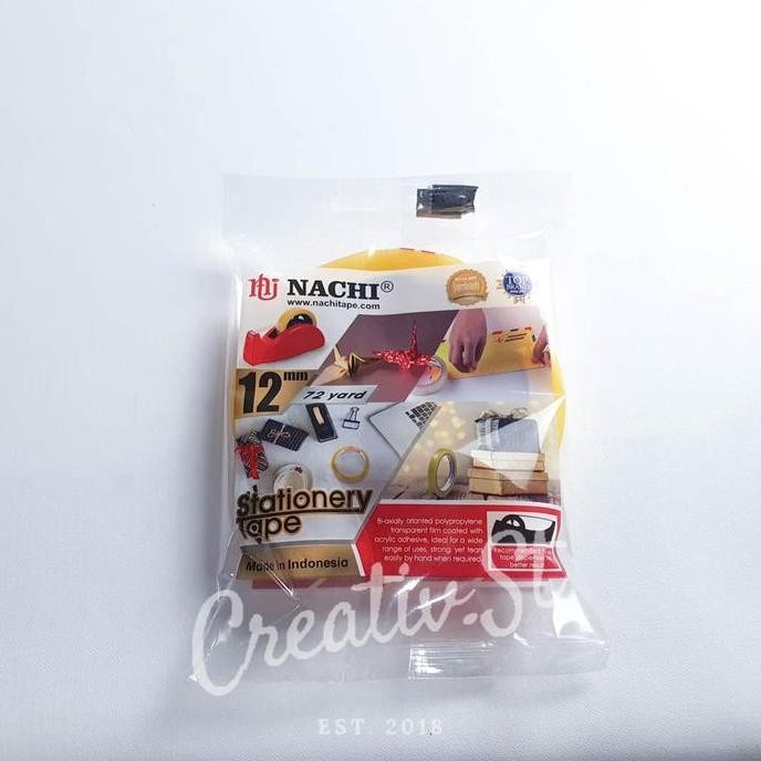 

Terlengkap !!! Nachi Tape Solasi 12 Mm X 72 Mm Solasi Pita Perekat