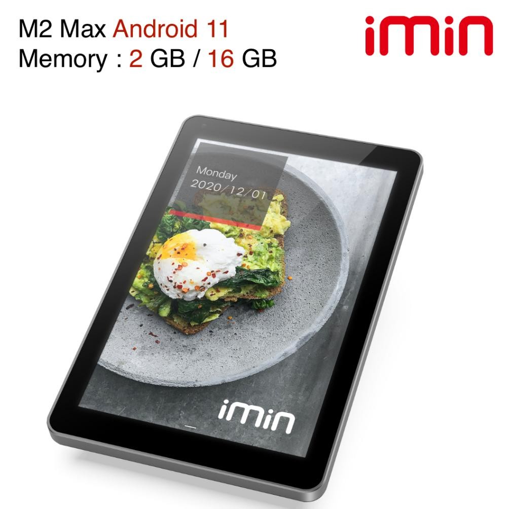 RUMPIN IMIN Mesin Kasir Tercepat iMin M2 Max 2G/16G Android 11 dengan Printer 58 mm plus Scanner