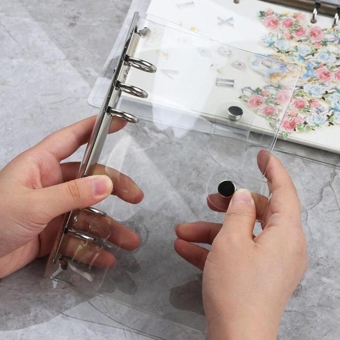 

Terlengkap !!! [Creativ] Korean Style Clear Cover 6 Ring Binder