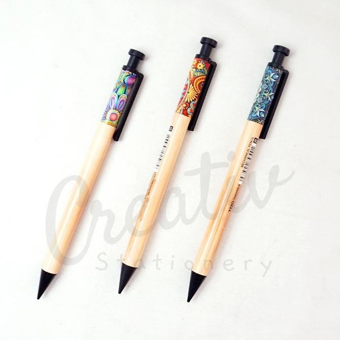

New Stock 2025 !!! Tizo Pensil Mekanik Mechanical Pencil Tizo Tm01600-B 2B 0.5 Mm