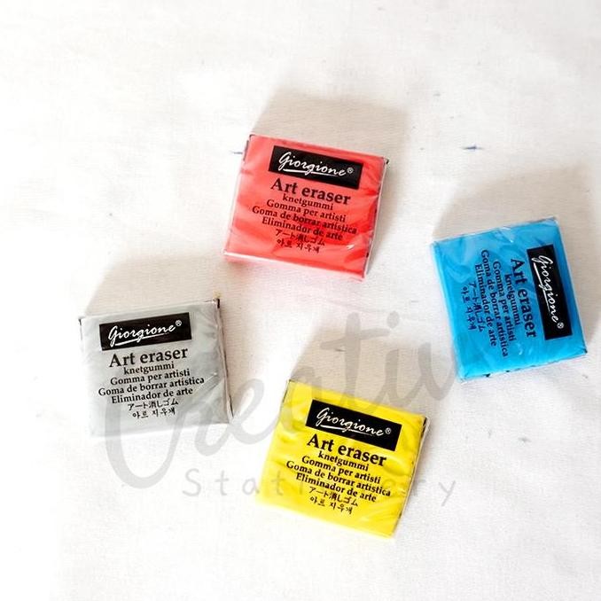 

Ready Stock !!! Giorgione Kneadable Eraser Penghapus Ulir Art Knetgummi G-K200