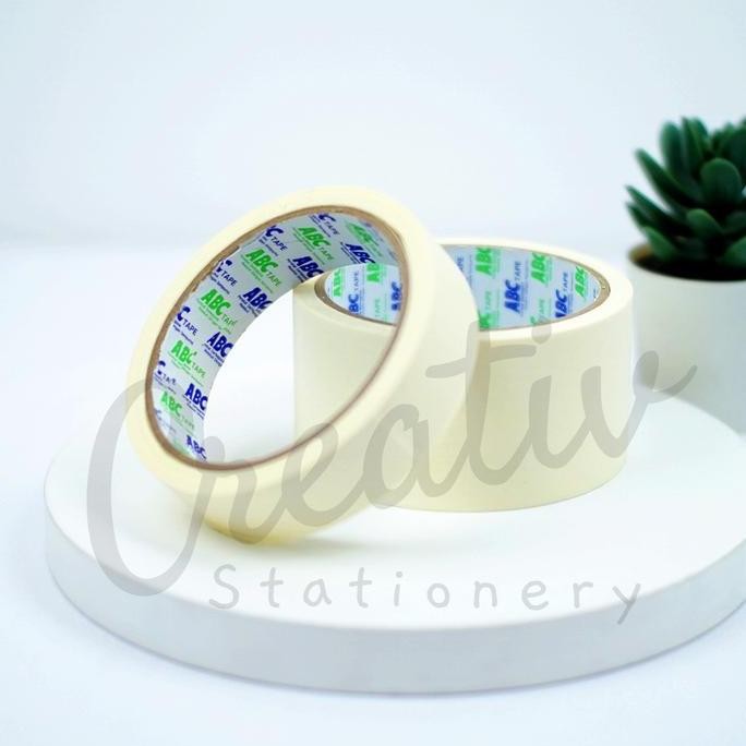 

Promo !!! Abc Solasi Kertas Washi Tape Masking Tape 48 Mm