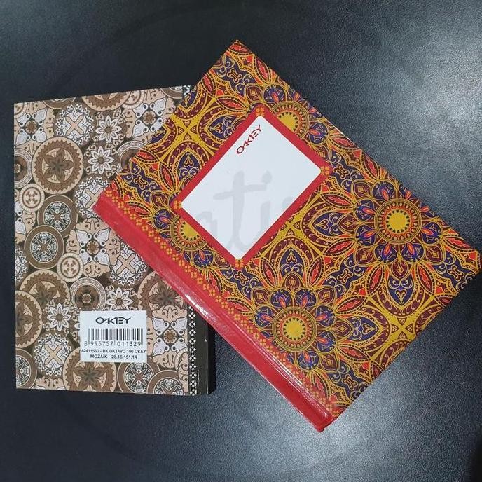 

New Arrival !!! Vision Buku Hardcover Oktavo 100 Lembar 10 X 15 Cm