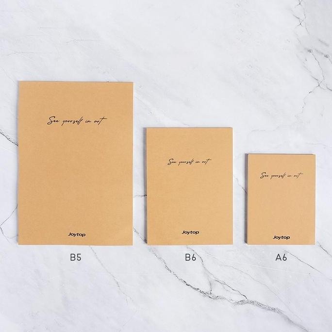 

New Collection !!! [Creativ] See Yourself In Art Plain Notepad B5
