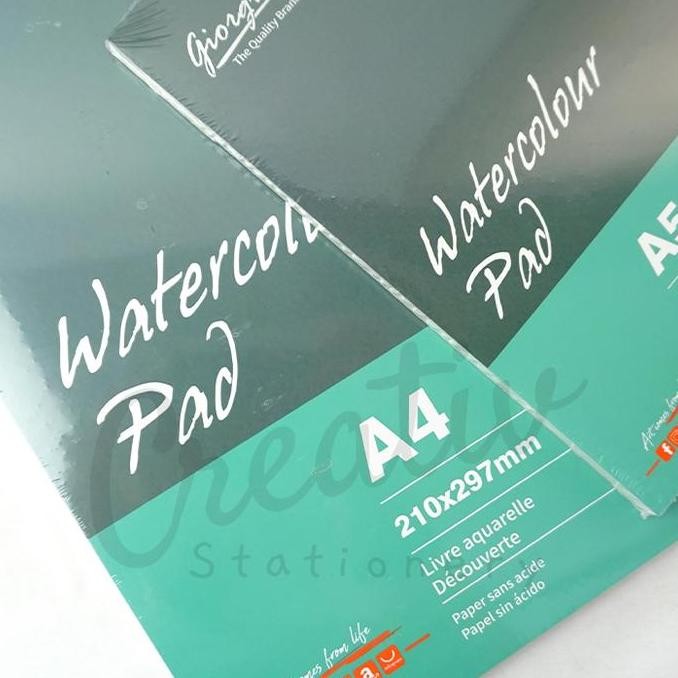 

New Arrival !!! Giorgione Watercolor Pad Kertas Cat Air 300Gsm Cold Press G-Wb20 A5