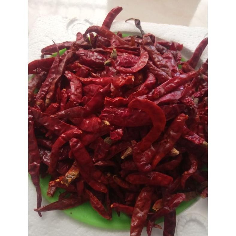 

Fitur Lengkap Cabe Kering Teja Hot Promo 1Kg [ Grade' A ] Super Merah