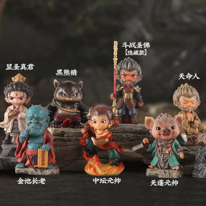 Blind Box Hadiah Untuk Anak Laki-Laki Blindbox Mainan Pajangan Kantor Meja Pajangan Anime Figure Kir