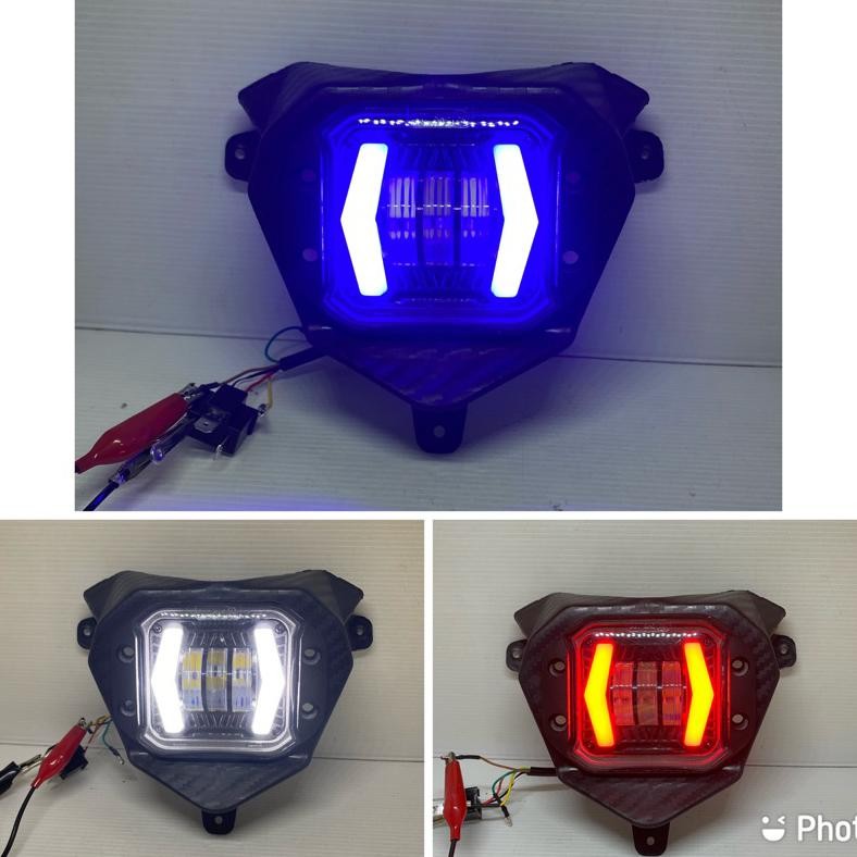 Promo Kedok Lampu Led Crf/Headlamp Crf 10/Lampu Depan Led Crf/Lampu Depan Crf 10/Lampu Led Crf