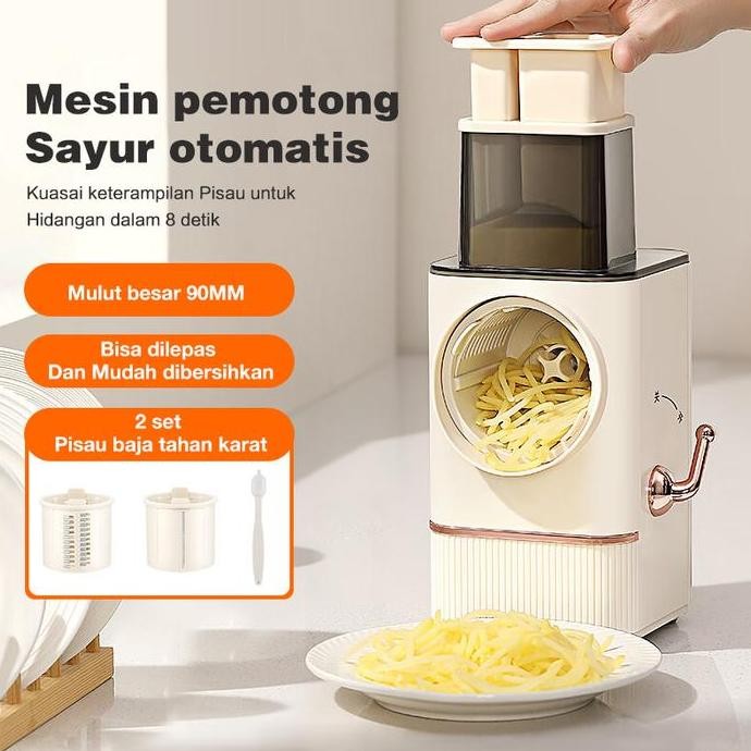 

Terlaris Pemotong Sayuran Listrik/Pemotong Sayuran Multi-Fungsi/Mesin Penghancur/Pengiris Rol Dapur Rumah/Parutan Serbaguna Listrik / Parutan Keju Listrik Otomatis/Mesin Penghancur Pengiris Sayuran Pemotong Sayuran Dinamis Otomatis
