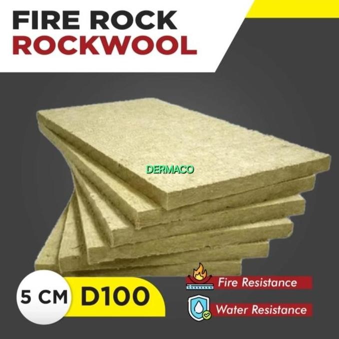 Sale Rockwool D100 Kg 5Cm / Busa Peredam Suara Rockwool / Peredam Suara
