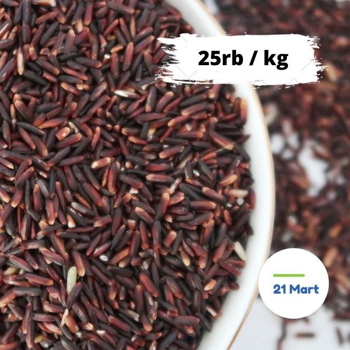 

Beras Hitam Pulen - Kemasan 5kg