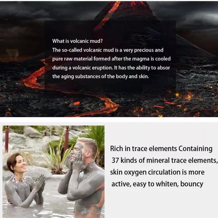 EL Sabun Lumpur Vulkanik Sabun Pemutih Badan Sabun Cair Pemutih Badan Sabun Mandi Lumpur Vulkanik Sa