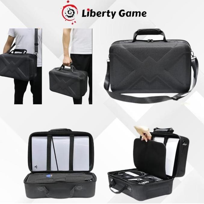 Update JYS Tas PS5 Slim Waterproof, PS5 Slim Waterproof bag JYS-P5179 lib33g Juara