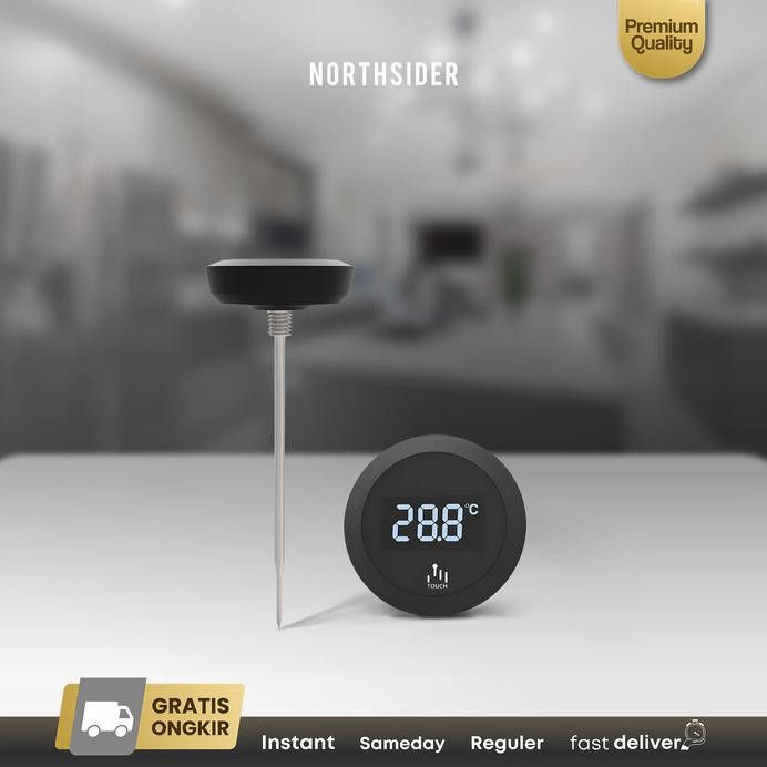 

Terlaris Termometer Kopi Digital Thermometer Drat Coffee Bbq Baking Masak E151