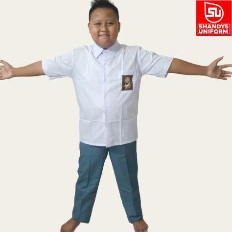 tri seragam sekolah sma / seragam anak sekolah / baju putih pria