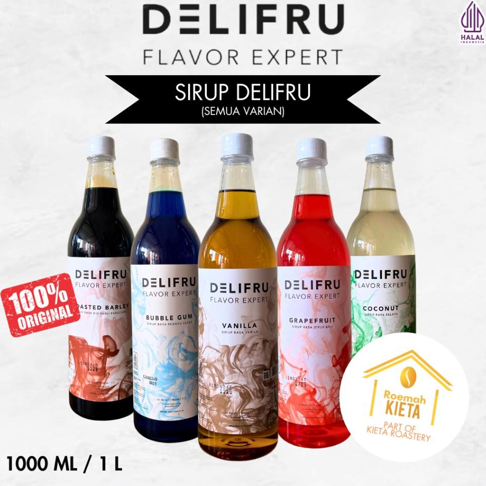 

Roemah Ieta Delifru Yrup 1Ml 1 Liter Irup Raa Numan Opi Retoran Cafe