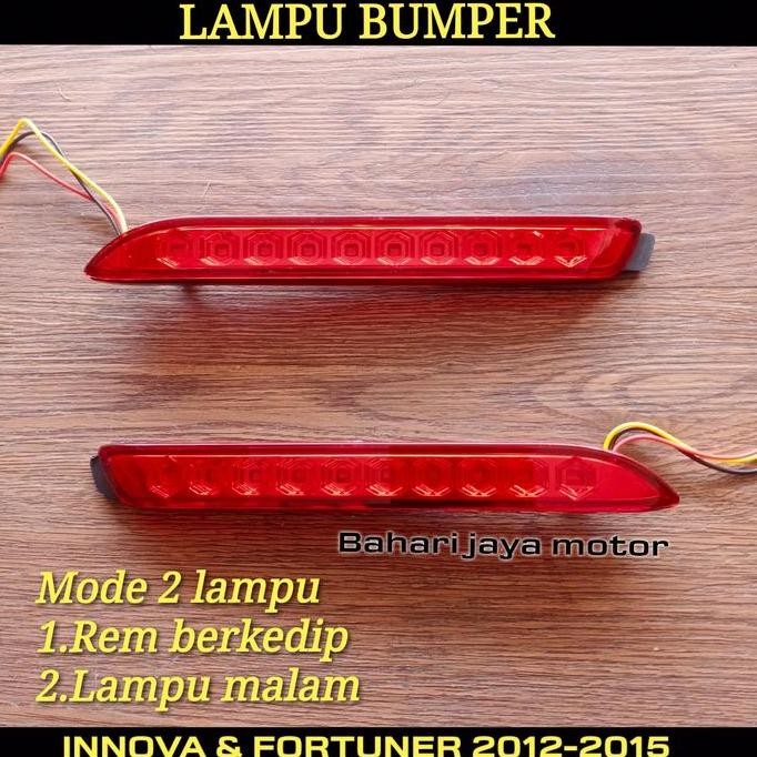 Lampu Bumper Belakang Innova 2010-2015 Terbaru