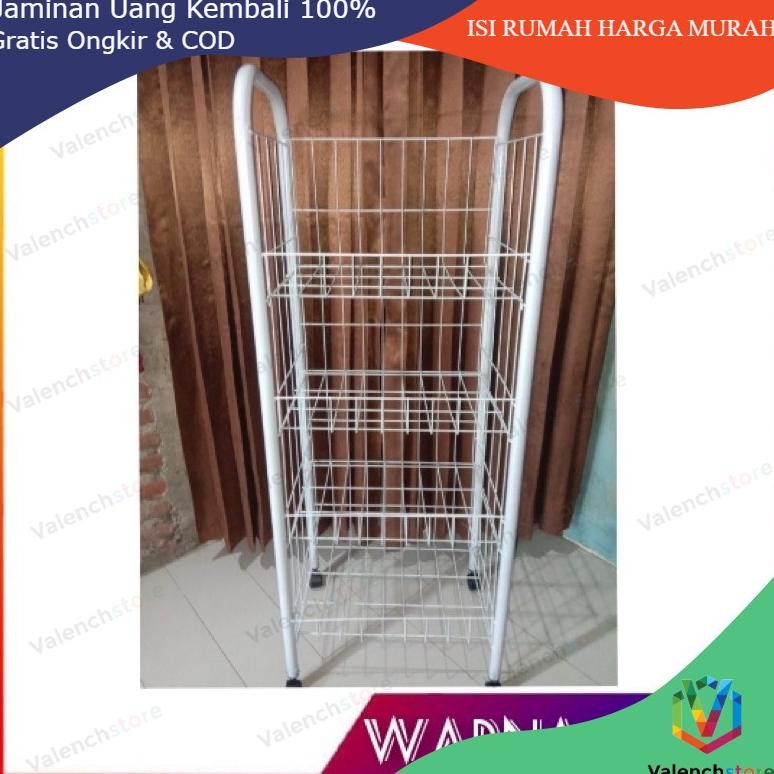 rak chiki warna 4 susun , rak serbaguna 4 susun, rak ciki 4 tingkat , rak ciki , keranjang chiki / R