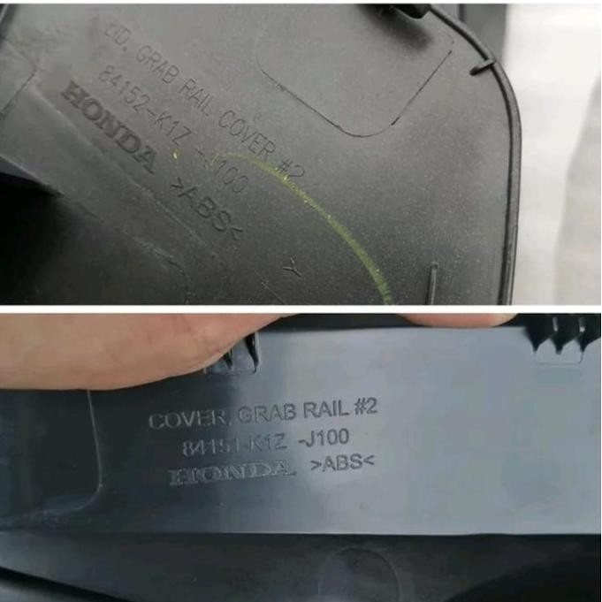 Cover behel stop belakang besar kecil putih glossy pcx 160 original murah