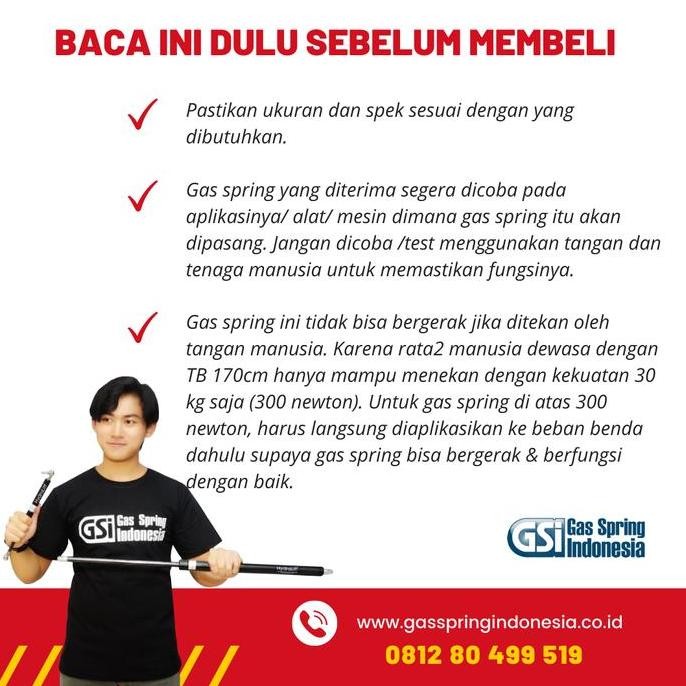 . Shock bagasi belakang Suzuki Ignis per set