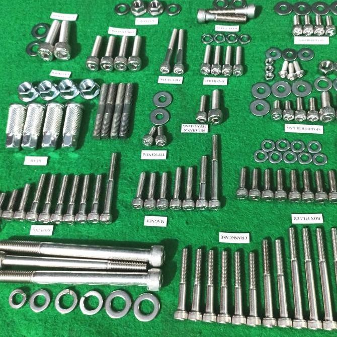 . Baut set mesin Rx King RxK RxS