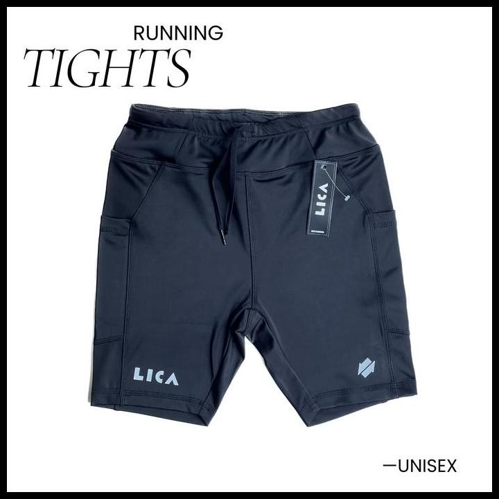 Running Tights "Evolve Uno" - Black Original Best Seller