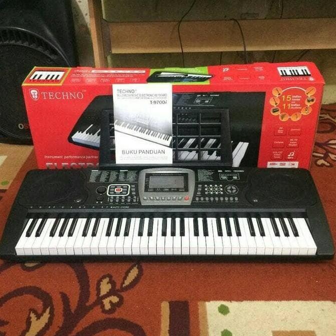 Alat Musik Keyboard Techno T 9700Ig3