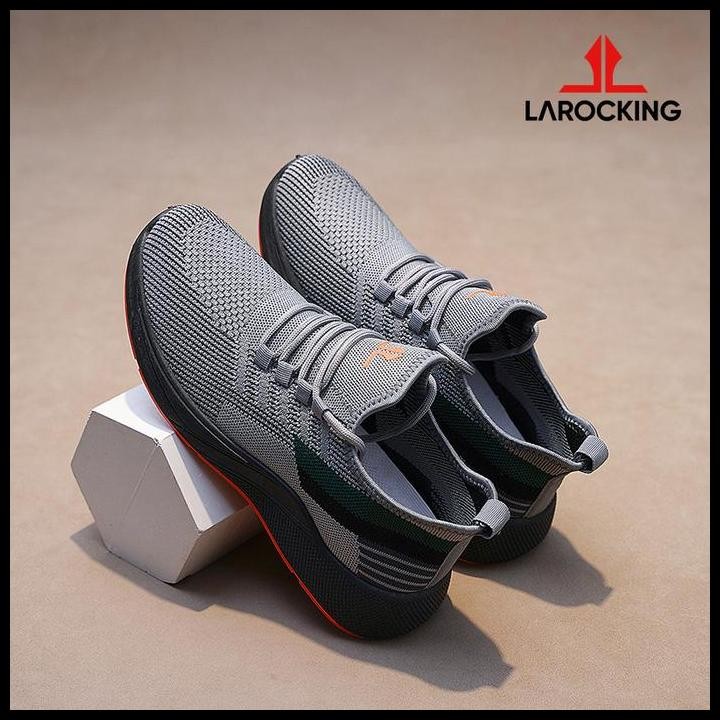 Larocking - Vortex Abu | Sepatu Sneakers Running Gym Shoes Sports Outdoor Olahraga Original Best Sel