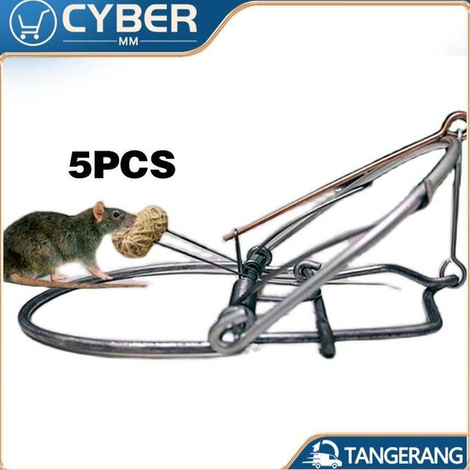 New Item, Jebakan Tikus Besi Reusable Jebakan Tikus Perangkap Tikus Besi