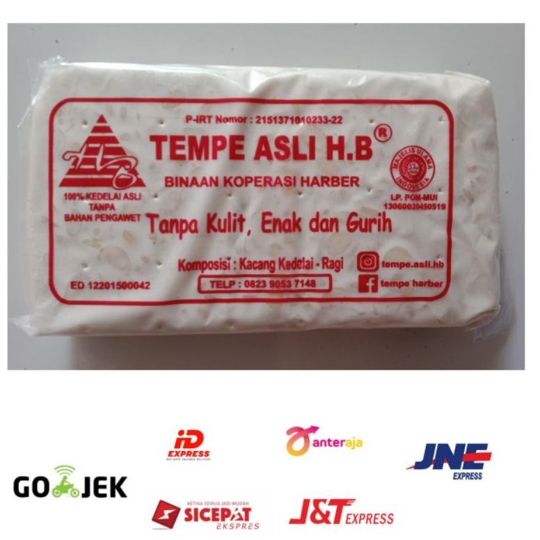 

Penuh Inovasi Tempe Asli H.B Tanpa Kulit, Enak & Gurih