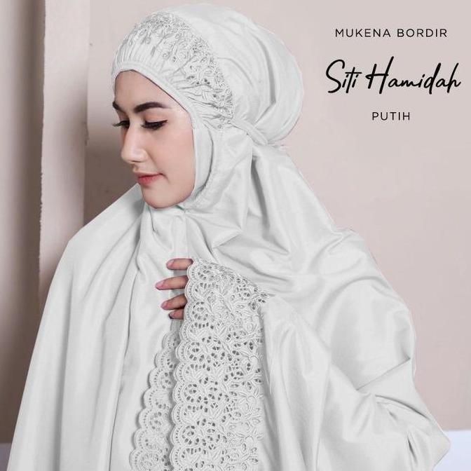 new MUKENA DEWASA BORDIR SITI HAMIDAH murah