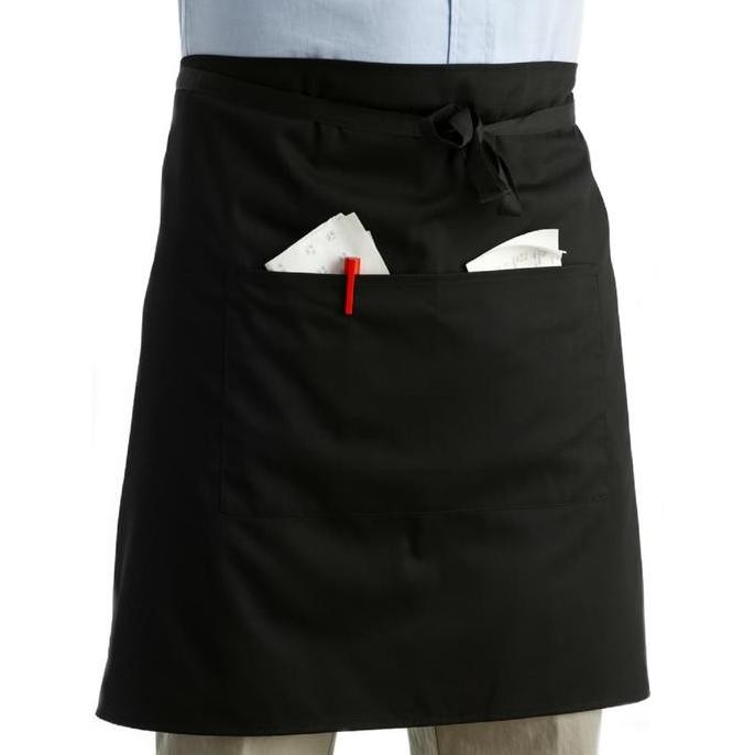 

Terlaris Half Body Celemek/Apron - Hitam (Apron Pinggang)