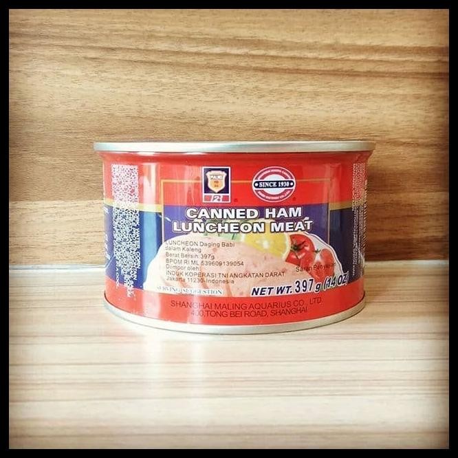 

MALING CANNED HAM PREMIUM LUNCHEON MEAT 397GR