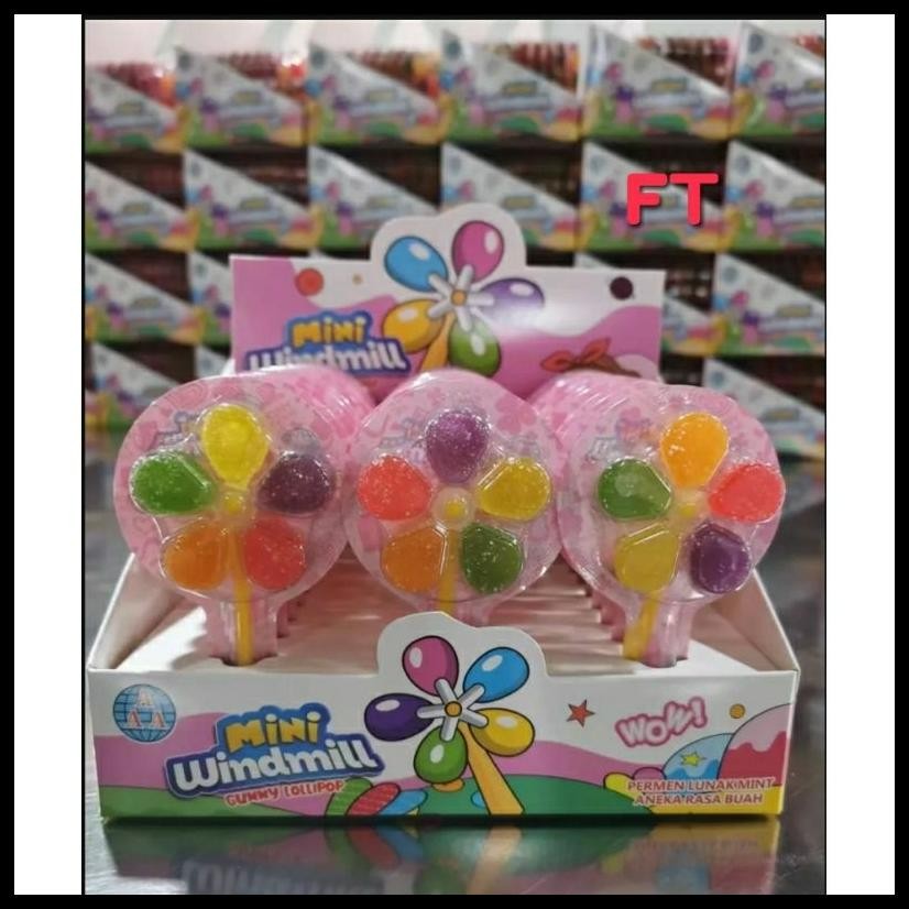 

PERMEN LUNAK KINCIR MINI WINDMILL 30 PCS