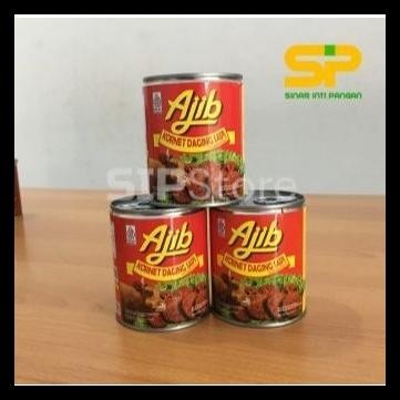 

AJIB CORNED BEEF @340GR / KORNET DAGING SAPI ORIGINAL @340GR