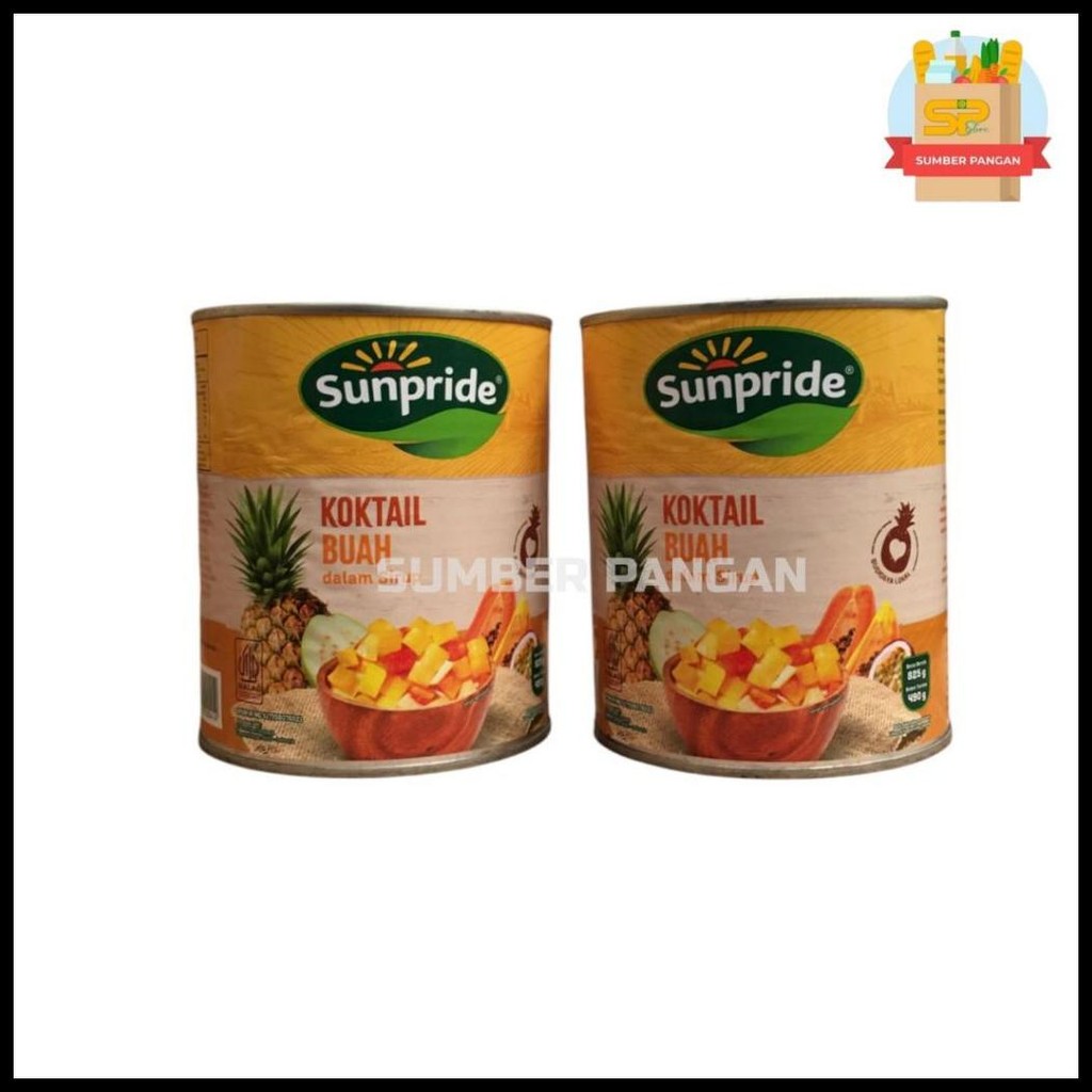 

SUNPRIDE TROPICAL FRUIT SALAD / COCKTAIL | PINEAPPLE SLICES/ PINEAPPLE TIDBITES IN SYRUP PALING JUICY NUTRISI [KALENG]