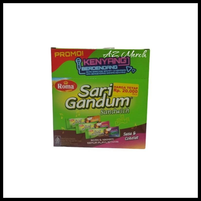 

SARI GANDUM BISKUIT COKLAT 1 DUS ISI 12PCS