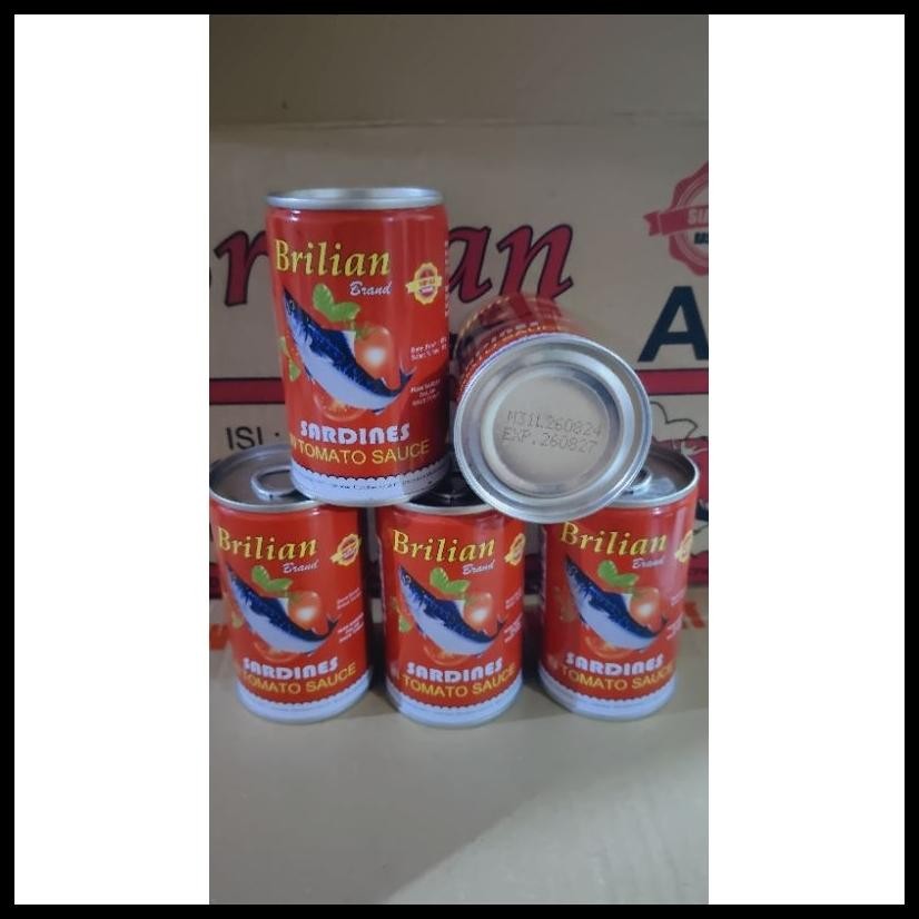 

SARDEN BRILIAN KALENG 5 PCS 155GR & FREE GARAM!!
