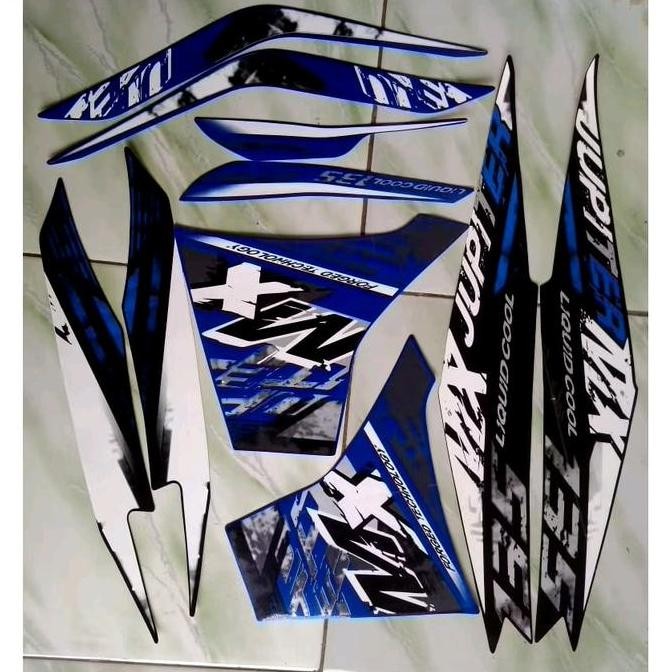 ready Stiker Striping Motor Yamaha MX New 135 2014 Full Body Standar Berkualitas Motorcycle striping