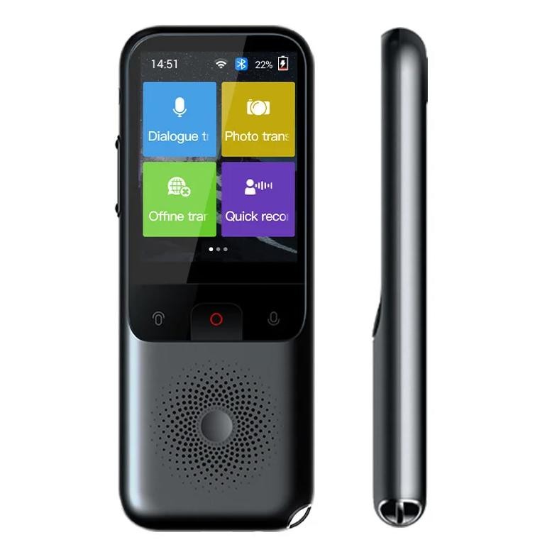 

T11 Translator 2.4inch Touch Screen Real-Time Smart Voice Photo Translator 134 Languages Translation Portable Offline Tradutor