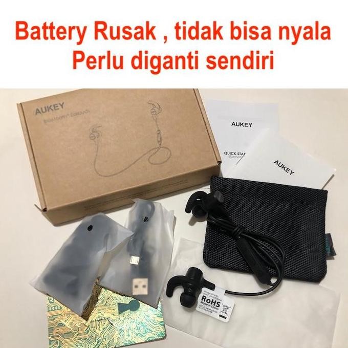 AUKEY EP-B40S Headset Bluetooth Enhanced Bass Wireless Sport Earphone