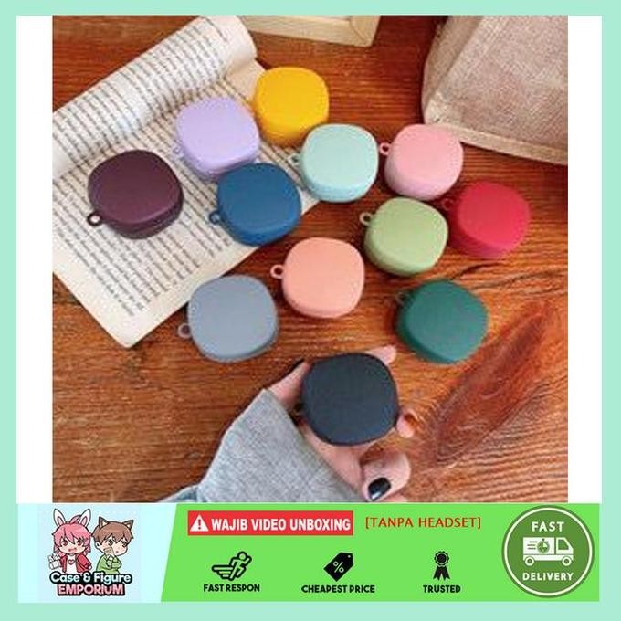 Case WM01 WM02 Baseus Encok Earphone Silikon Warna Polos